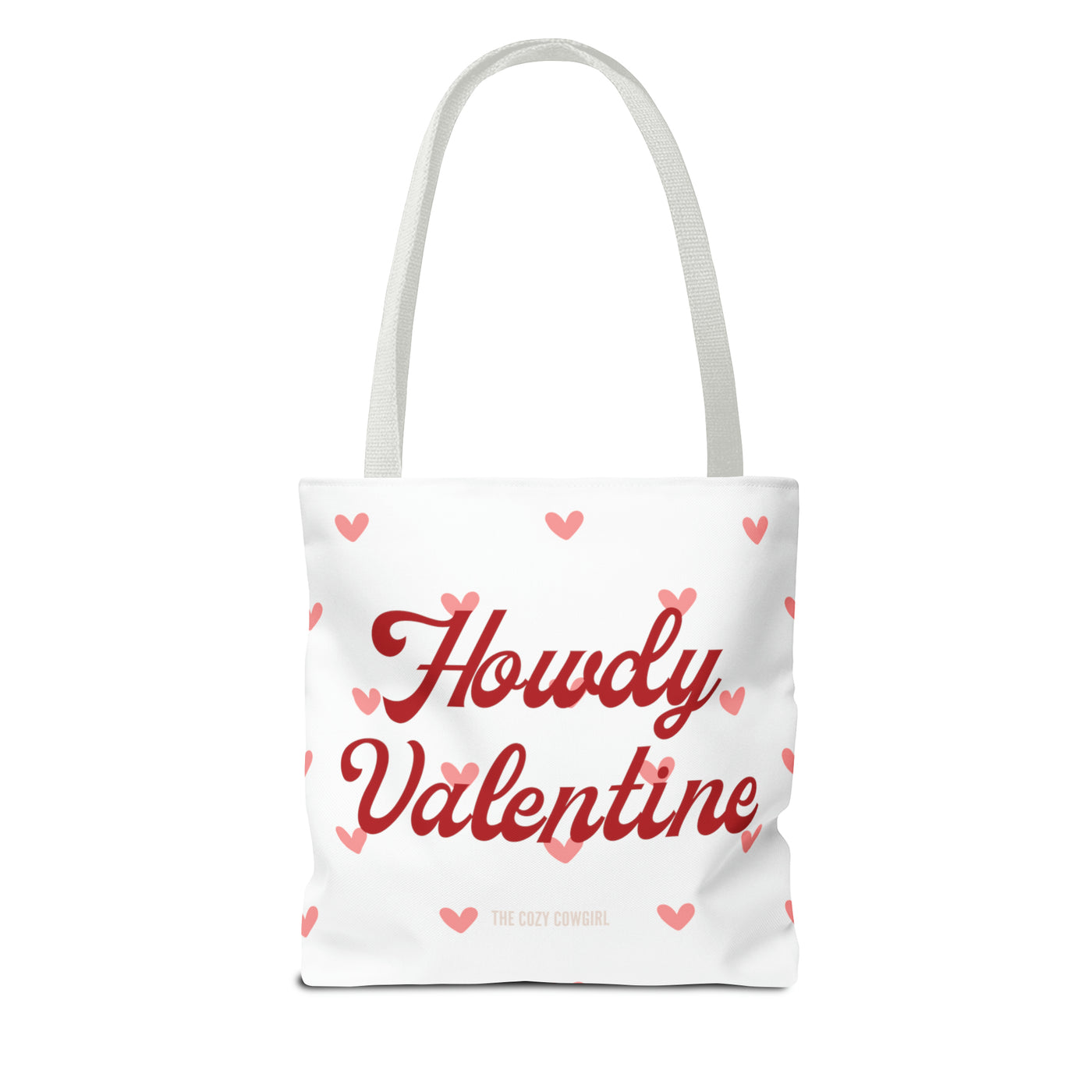 Howdy Valentine Hearts - Tote Bag