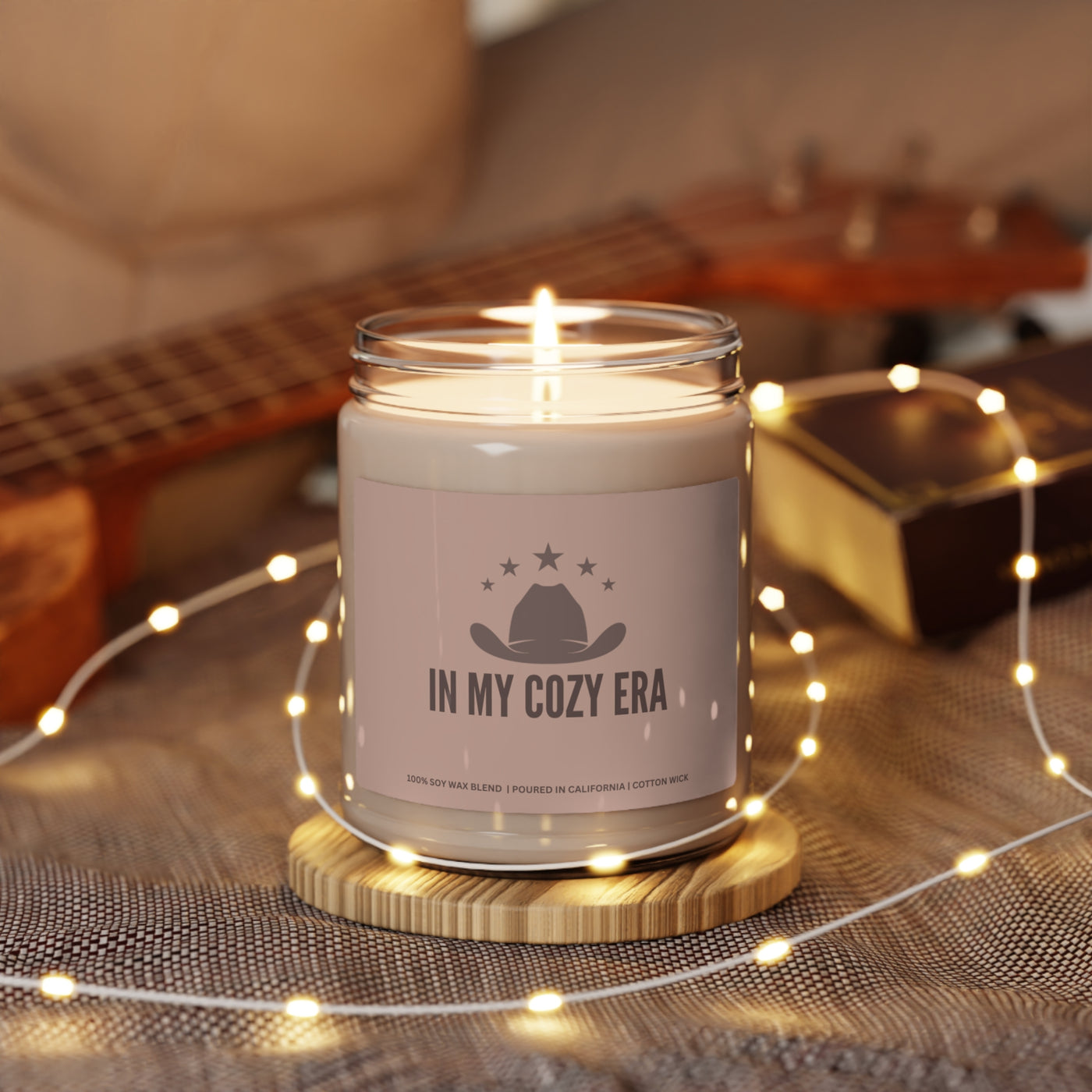 In my cozy era Scented Soy Candle, 9oz