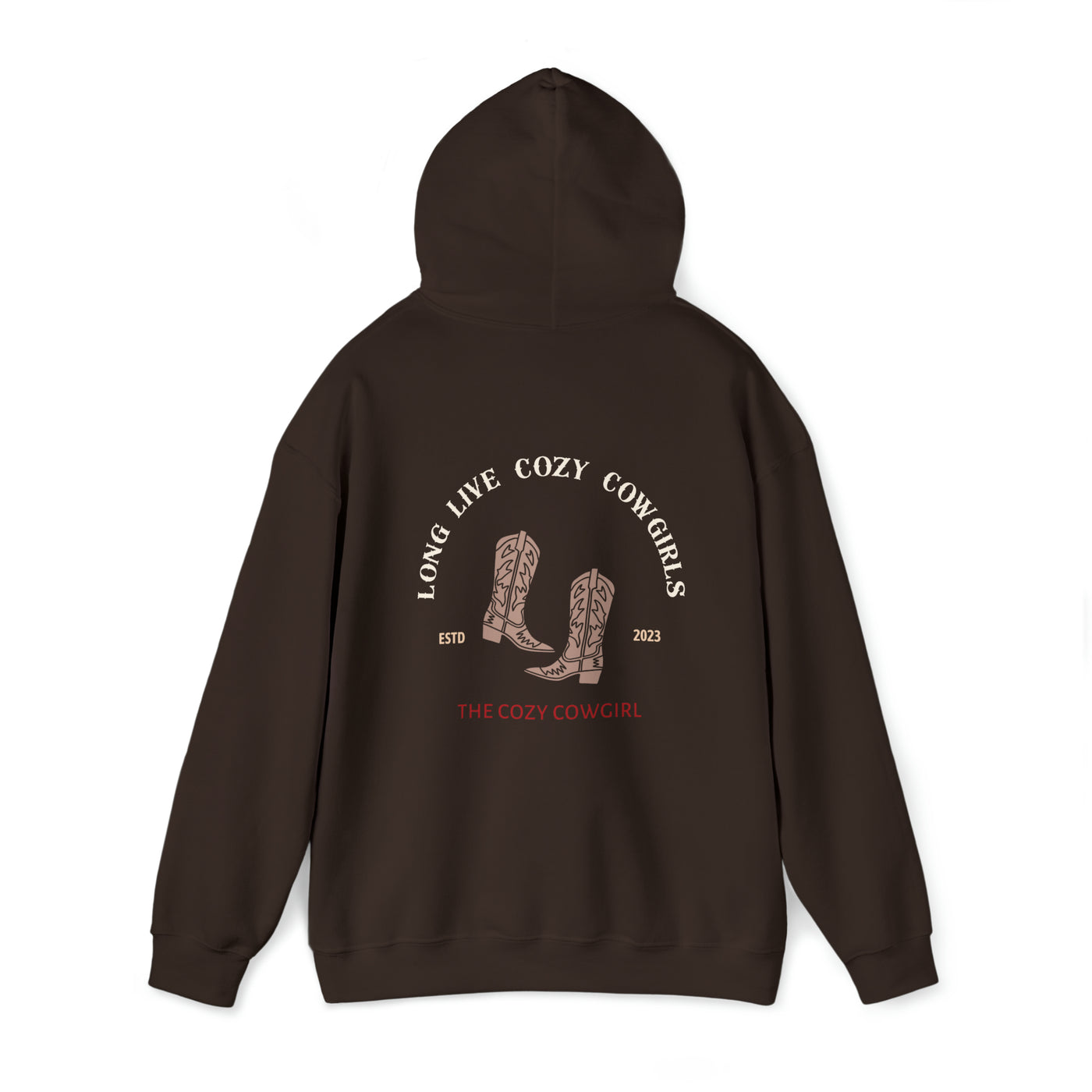 Long Live Cozy Cowgirls Western - Hooded Sweatshirt