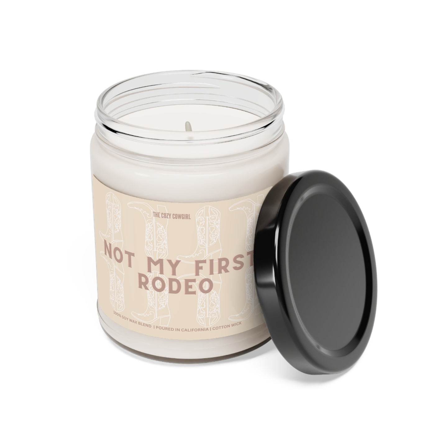 Not my first rodeo Scented Soy Candle, 9oz