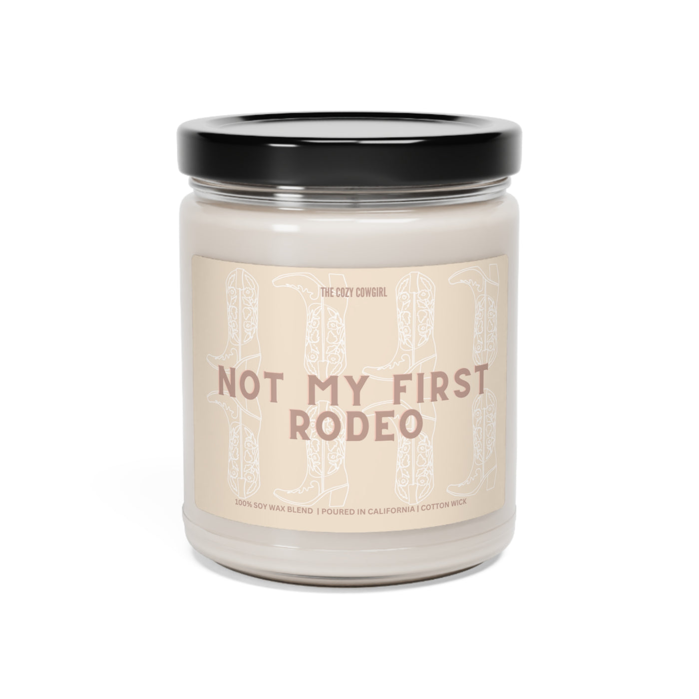 Not my first rodeo Scented Soy Candle, 9oz