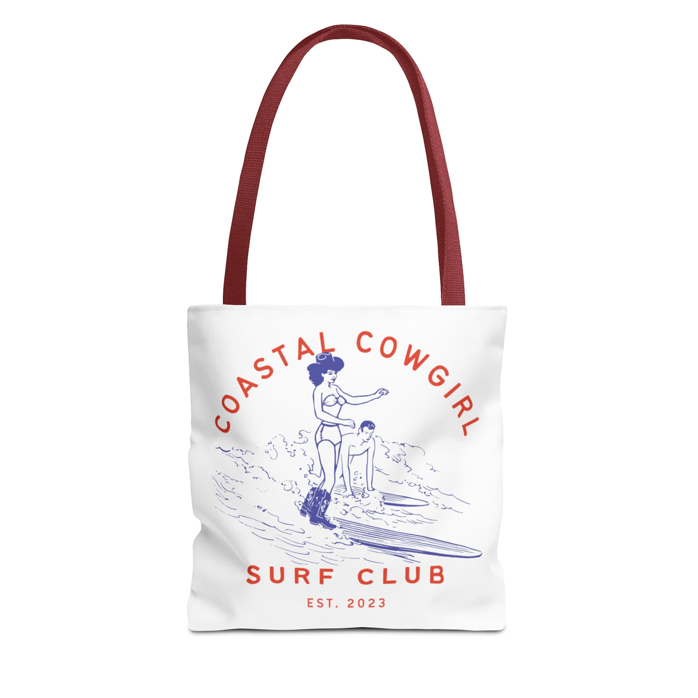 Coastal Cowgirl Surf Club - Tote Bag