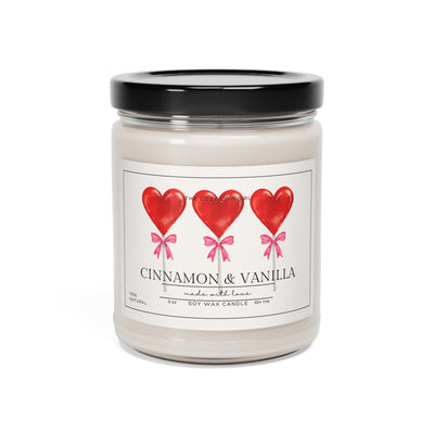 Candy Hearts - Scented Soy Candle, 9oz