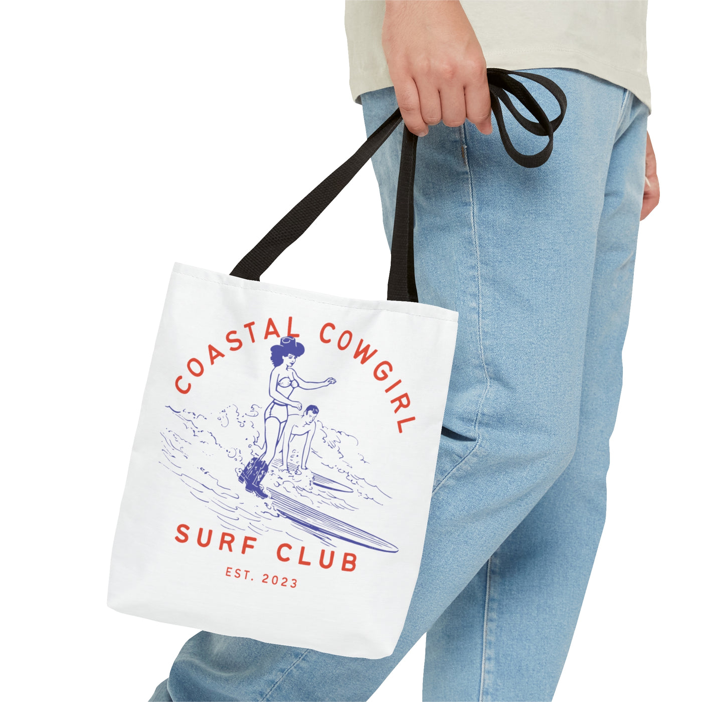 Coastal Cowgirl Surf Club - Tote Bag