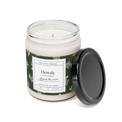 Howdy Christmas Scented Soy Candle, 9oz