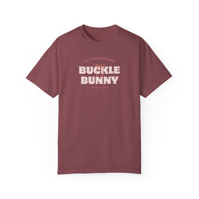 NOT YOUR AVERAGE BUCKLE BUNNY - TSHIRT