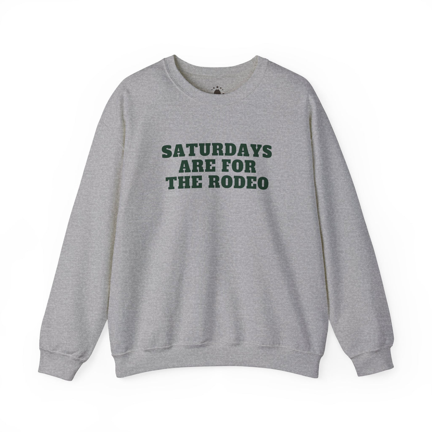 Saturdays are for the Rodeo - Crewneck Sweatshirt