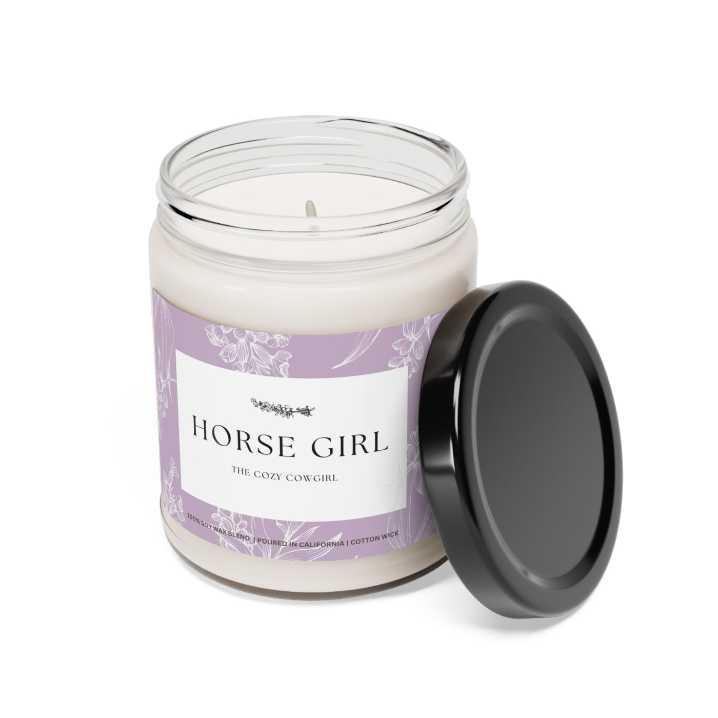 Horse Girl Scented Soy Candle, 9oz