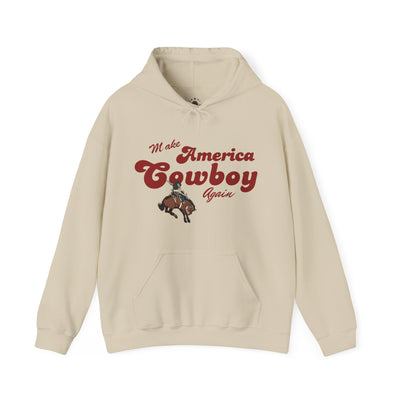 MAKE AMERICA COWBOY AGAIN - Hooded Sweatshirt