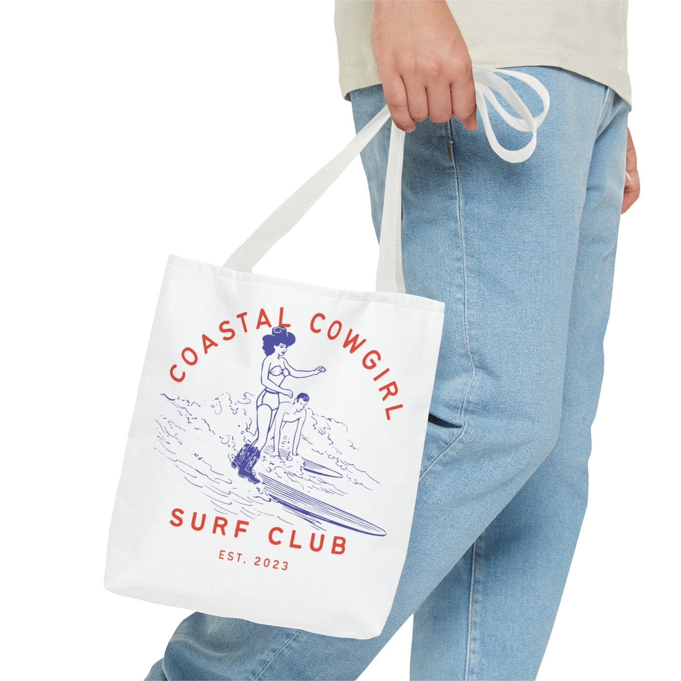 Coastal Cowgirl Surf Club - Tote Bag