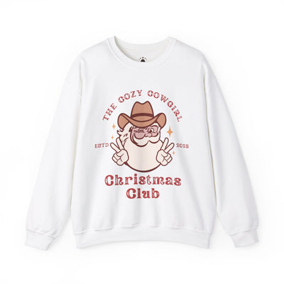 Cozy Cowgirl Christmas Club - Crewneck Sweatshirt