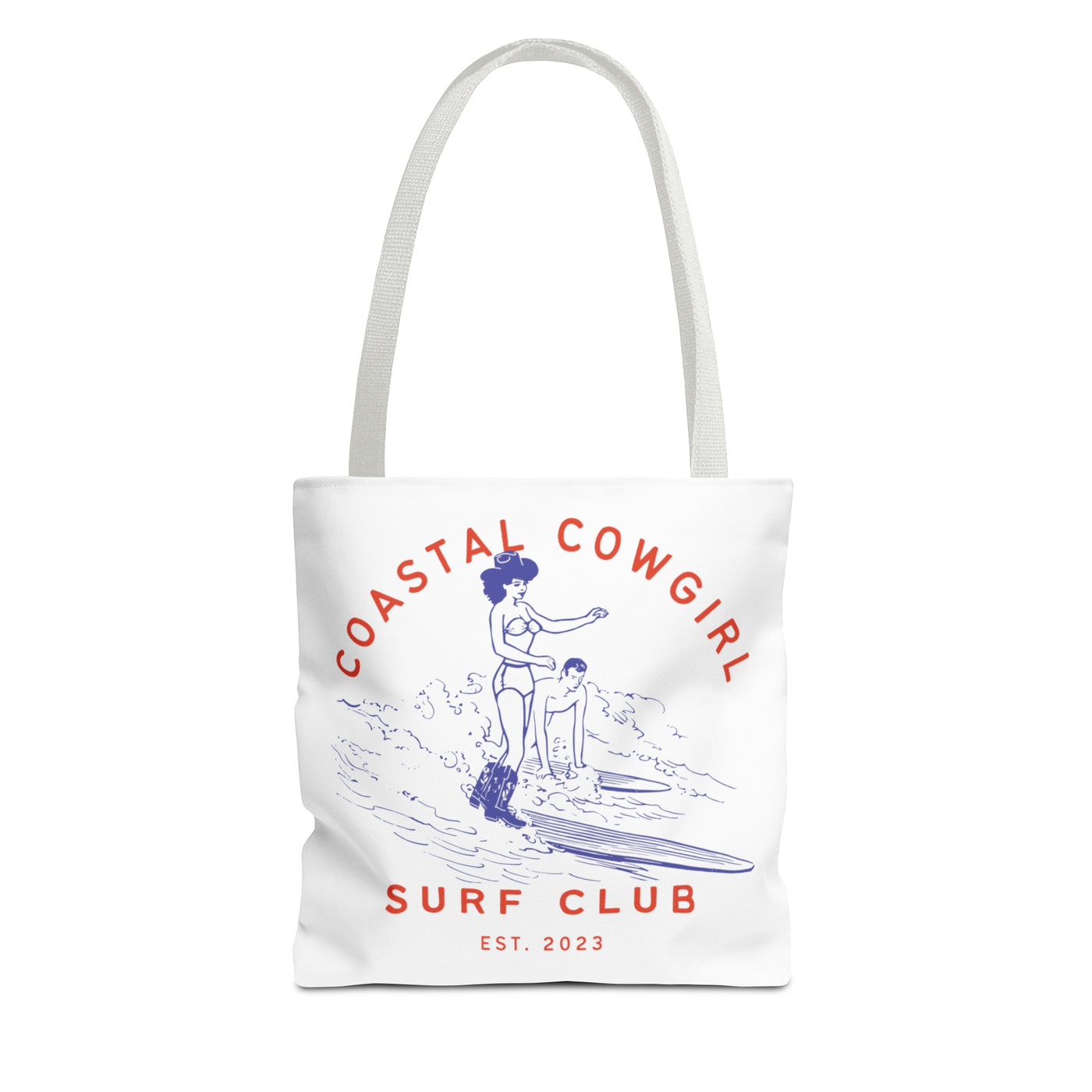 Coastal Cowgirl Surf Club - Tote Bag