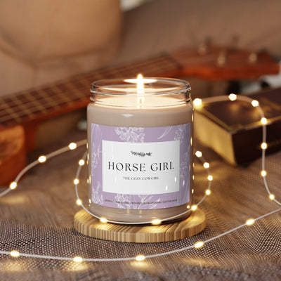 Horse Girl Scented Soy Candle, 9oz