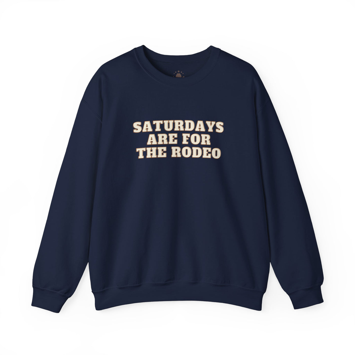 Saturdays are for the Rodeo - Crewneck Sweatshirt