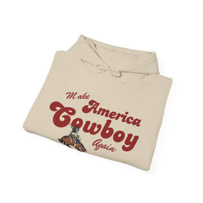 MAKE AMERICA COWBOY AGAIN - Hooded Sweatshirt