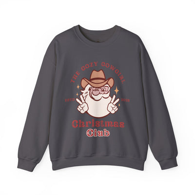 Cozy Cowgirl Christmas Club - Crewneck Sweatshirt