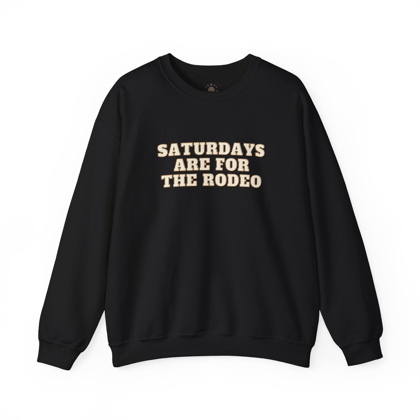 Saturdays are for the Rodeo - Crewneck Sweatshirt