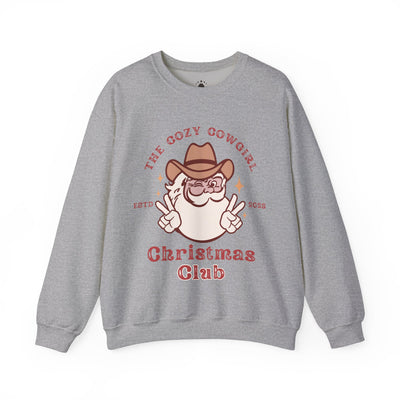 Cozy Cowgirl Christmas Club - Crewneck Sweatshirt