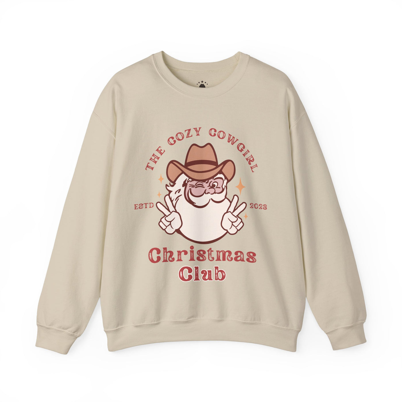 Cozy Cowgirl Christmas Club - Crewneck Sweatshirt