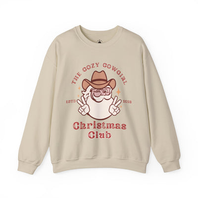 Cozy Cowgirl Christmas Club - Crewneck Sweatshirt